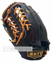 ZETT 2020 BPGT-237H 系列右手戴外野T網型手套(黑)