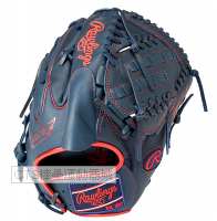 Rawlings  2024 GR2HTCA15W系列軟式投手單片型手套(深藍/金紅)