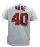 MLB  2010 華盛頓國民隊 40#WANG   白色T恤