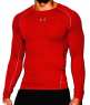 UA 2016 1257471系列HG輕量長袖緊身衣(紅)