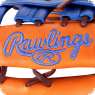 Rawlings  2024 GS4HTCY719系列 壘球用外野雙十型手套(原皮/藍)
