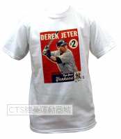 MLB  NY2#JETER肖像ㄒ恤(限量發行)