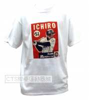 MLB  SEA#51ICHIRO肖像ㄒ恤(限量發行)