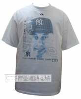 MLB    NY#2 JETER肖像ㄒ恤(限量發行)