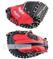 Rawlings  2023 GS3HTC23F 系列 壘球用 捕手手套(黑/紅/灰)