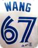 MLB   多倫多籃鳥隊 67#WANG 背號T恤(白色)