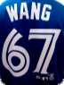 MLB   多倫多籃鳥隊 67#WANG 吸濕排汗圓領衫