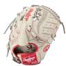 Rawlings  2024 GR4FHTCA15W系列軟式投手單片型手套(淺灰)